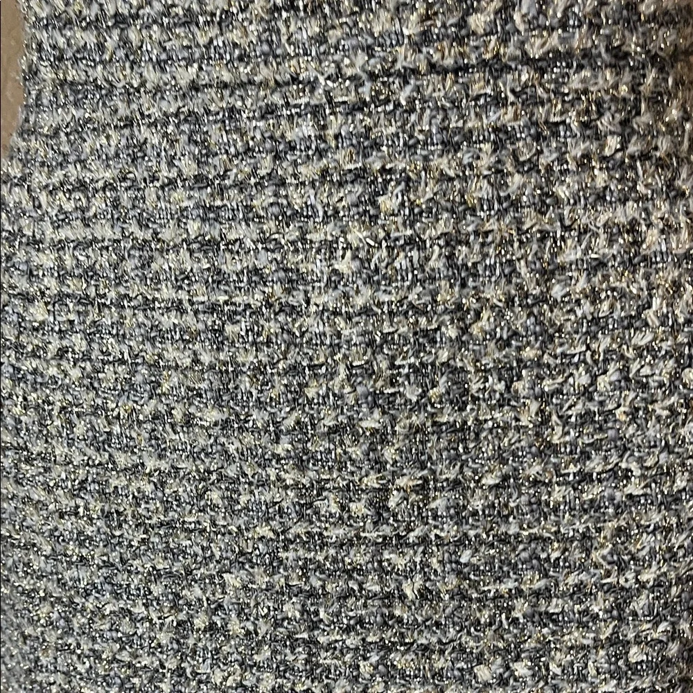 J. Crew Collection Gold Tweed Midi Pencil Dress.  Sz 6 - Picture 7 of 7